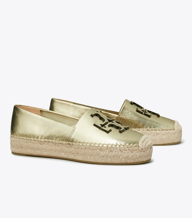 TORY BURCH INES PLATFORM ESPADRILLE Spark Gold image 2