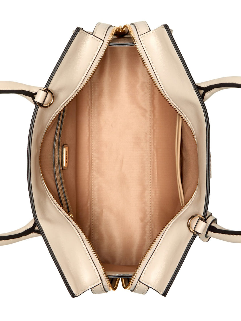 Guess Beryln Logo Large Satchel - Neutral image 2