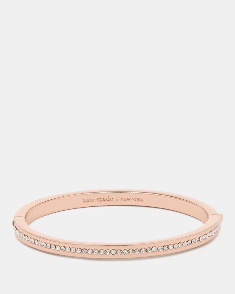 KATE SPADE Ring It Up Pave Bangle - Rose Gold image 0