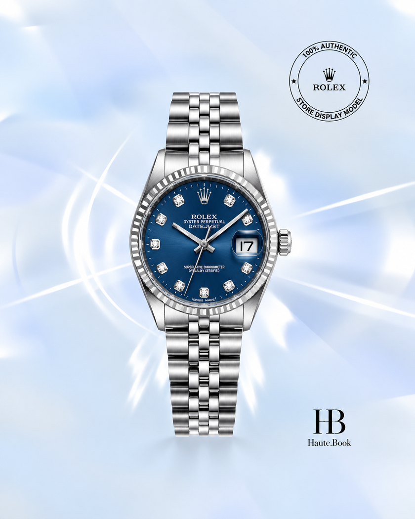 [Store Display]* Rolex Datejust Blue Dial Stainless Steel 36 mm