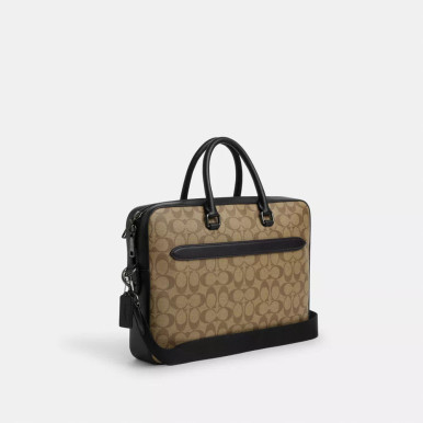 COACH Ethan Slim Brief In Signature Canvas image 0