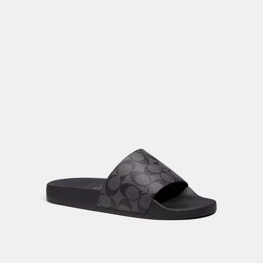 COACH Slide - Charcoal/Black, 9 image