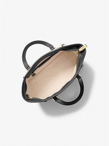 Michael Kors Taryn Small Canvas Convertible Crossbody Bag - Black image 0