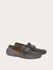 FERRAGAMO Gancini Ornament Driver - Dark gray, 5.5 image