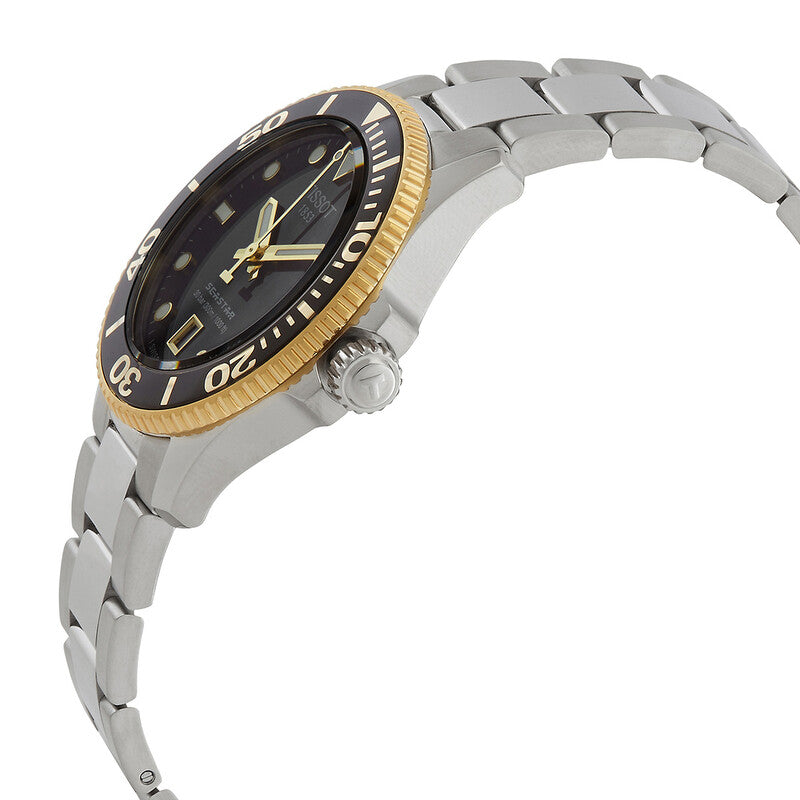 TISSOT Seastar 1000 Quartz Black Dial Unisex Watch image 1