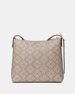 KATE SPADE 454 Spade Flower Swingpack Crossbody Bag - Dark Beige Grapefruit Multi image 2
