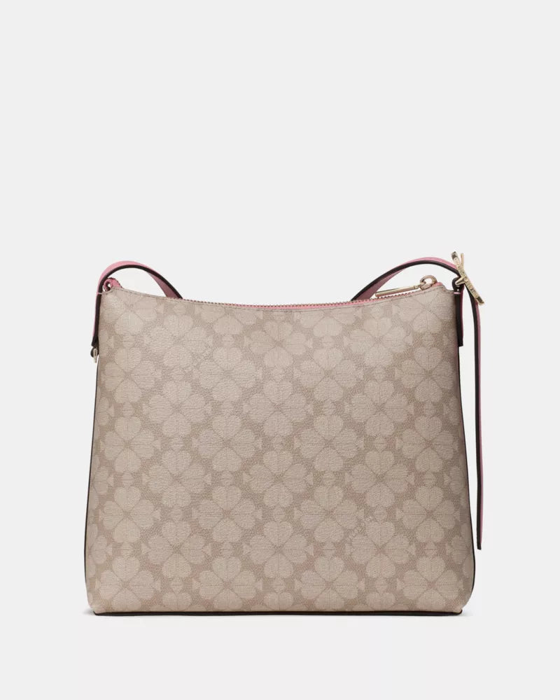 KATE SPADE 454 Spade Flower Swingpack Crossbody Bag - Dark Beige Grapefruit Multi image 2