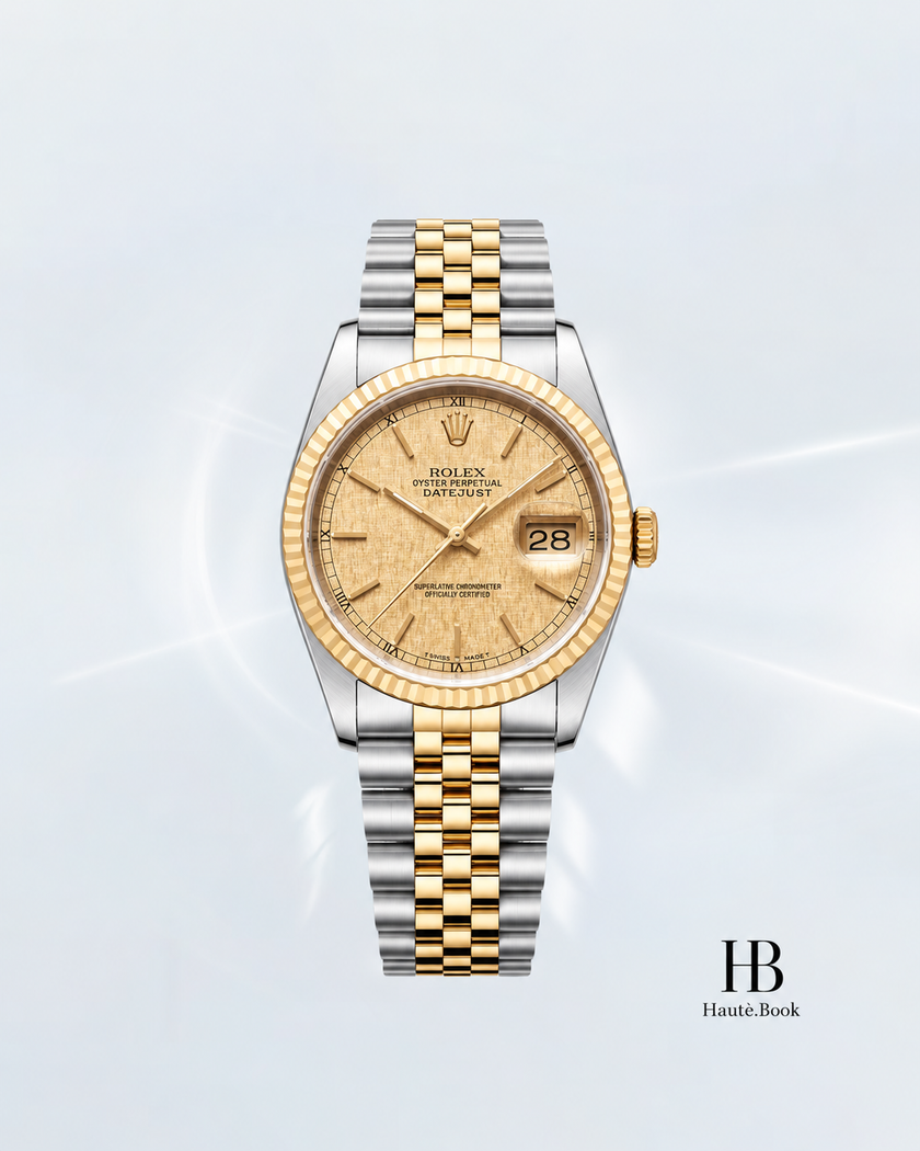 [Store Display] ROLEX Datejust Linen Dial 36mm