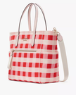 KATE SPADE  Chelsea Gingham Medium Satchel image 0