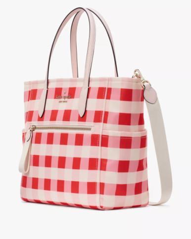 KATE SPADE  Chelsea Gingham Medium Satchel image 0