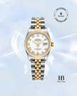 [Store Display]* Rolex Datejust White Roman Dial Stainless Steel 36 mm