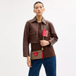 COACH Poppy Crossbody Bag In Signature Canvas image 1