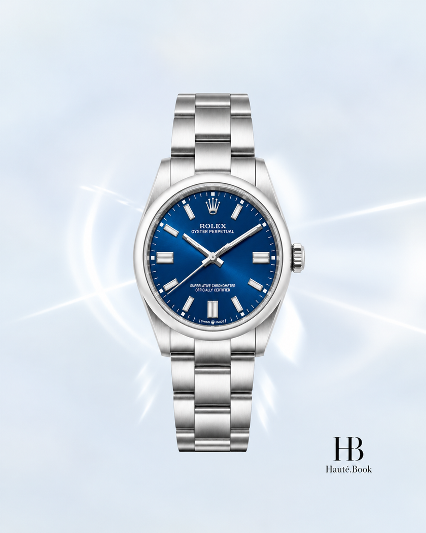 [Brand New] ROLEX Oyster Perpetual Blue Dial Stainless Steel 36MM