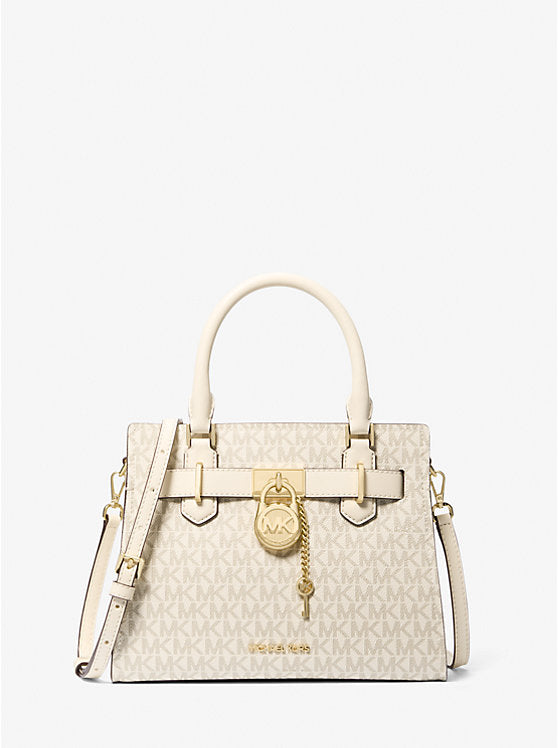 MICHAEL KORS Hamilton Small Logo Satchel image 0