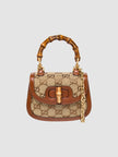 GUCCI GG Canvas Bamboo Mini Bag image 1