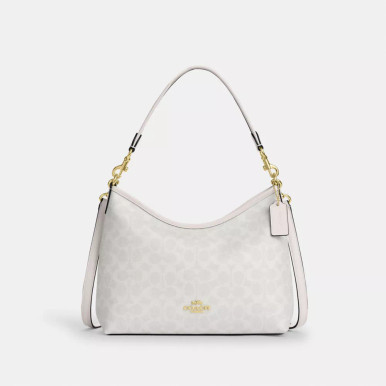 COACH Laurel Shoulder Bag In Signature Canvas image 3
