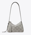 TORY BURCH Small Romy T Monogram Shoulder Bag - Gray image 0