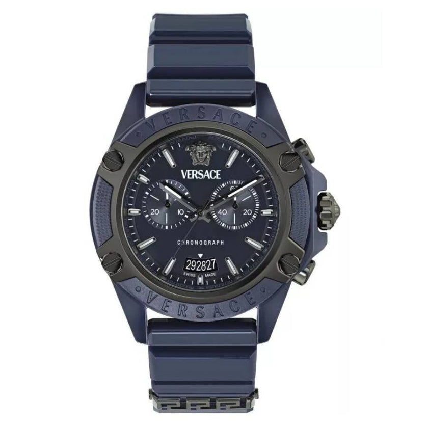 Versace Icon Active Chronograph Quartz Blue Dial Unisex Watch image 0