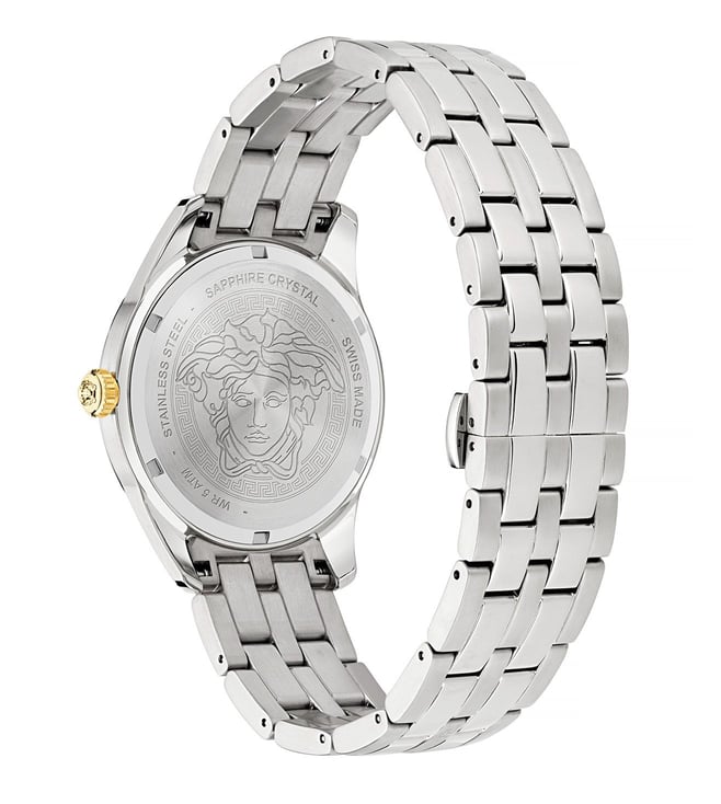 VERSACE Greca Time GMT Quartz Blue Dial Men's Watch image 2