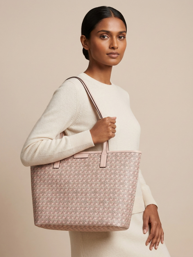 [AT DELHI] TORY BURCH Ever-Ready Zip Tote Bag image 0