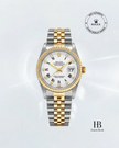 [Store Display] ROLEX Datejust White Roman Diamond Dual Tone 36 mm