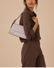 KATE SPADE Bridget Shiny Leather Small Flap Shoulder