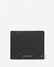 MICHAEL KORS Cooper Logo Billfold Wallet With Coin Pouch