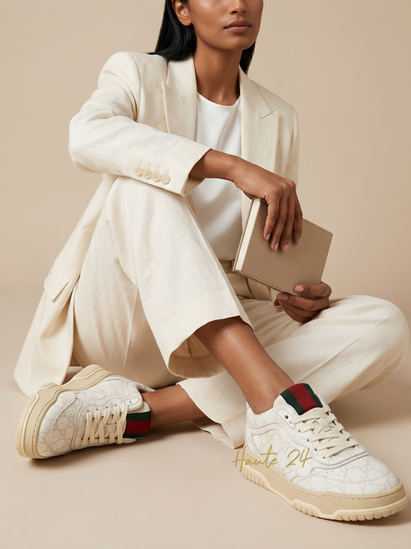 GUCCI Re-Web Sneakers image 0
