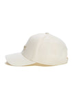 Guess Faux-Leather Logo Patch Baseball Hat - White image 2