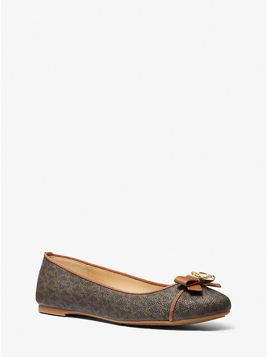MICHAEL KORS  Honey Signature Logo Ballet Flat image 2
