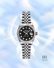 [Store Display] Rolex Datejust Black Diamond Dial Stainless Steel 26 mm