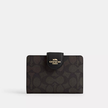 COACH Medium Corner Zip Wallet In Signature Canvas image 2