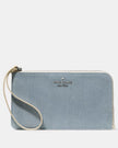 KATE SPADE Lucy Denim Wristlet (Arriving In Delhi) image 0