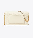 [AT DELHI] TORY BURCH Kira Chevron Clutch - New Ivory image 2