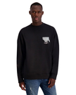 KARL LAGERFELD PARIS Long Sleeve Karl Head Crew Neck Sweatshirt image 2