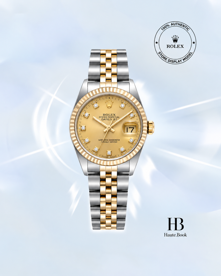 [Store Display]*Rolex Datejust Champagne Dial Stainless Steel 36 mm