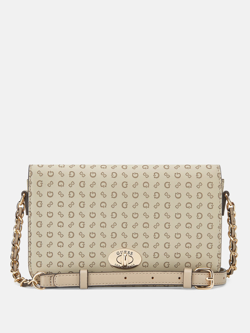 Guess Ballantyne Mini Crossbody - Brown image 0