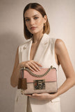 GUCCI Padlock Small Shoulder Bag - Pink (@Delhi Studio) image 0