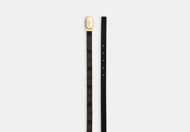 COACH Signature Buckle Cut To Size Reversible Eliza Belt, 18 Mm image 2
