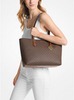 MICHAEL KORS  Sheila Large Signature Logo Tote Bag - Brown image 2