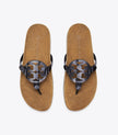 [AT DELHI] Miller Cloud Sandal - Perfect Black / Natural image 2