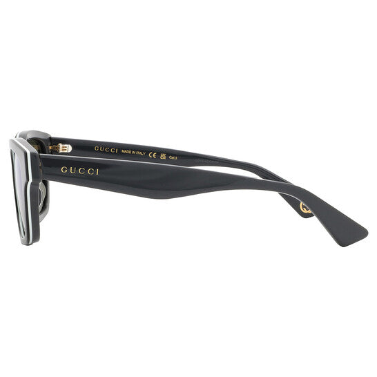 Gucci Blue Gradient Square Men's Sunglasses image 2