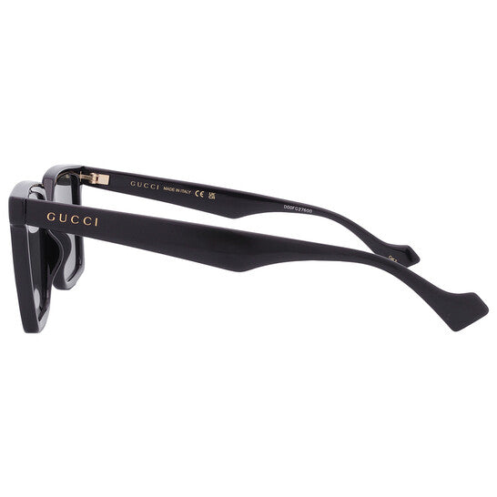 Gucci Grey Square Men's Sunglasses image 3