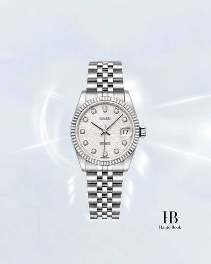 [Store Display] ROLEX Datejust Silver Computer Dial Jubilee Stainless Steel 31MM