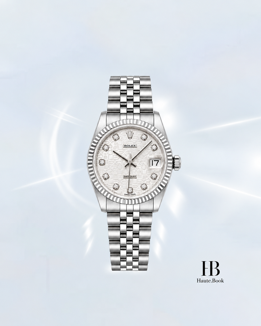 [Store Display] ROLEX Datejust Silver Computer Dial Jubilee Stainless Steel 31MM