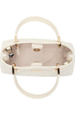 KATE SPADE Carey Quilted Leather Satchel - Meringue image 2