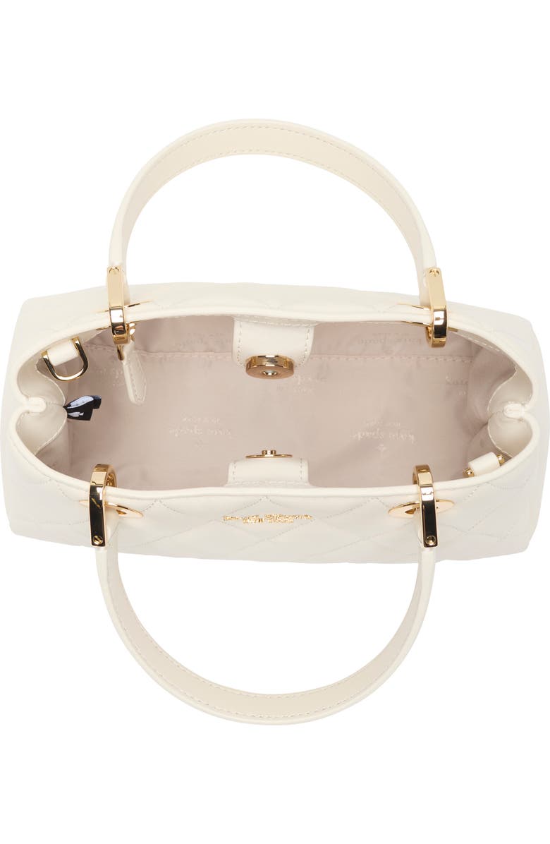 KATE SPADE Carey Quilted Leather Satchel - Meringue image 2