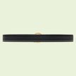 GUCCI Blondie Black Leather Belt image 0