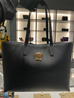 VERSACE La Medusa Leather Tote Bag image 1