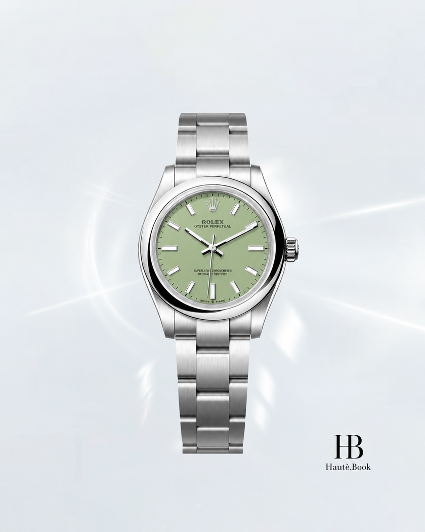 [Brand New] ROLEX Oyster Perpetual Green Dial 277200-0012 31MM